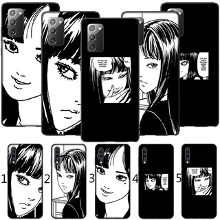 เคสโทรศัพท์ซิลิโคน แบบนิ่ม ลาย Na73 อนิเมะสยองขวัญ Junji Ito Tomie สําหรับ Samsung Galaxy A31 A41 A42 A51 A52 A71 A72 A81 A82 A91