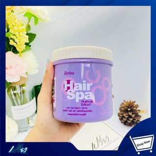 Berina hair spa treatment cream 500 g. เบอริน่า แฮร์สปา ผลไม้ 500g. 1 กระปุก