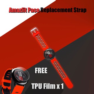 สายสำรอง สายเสริม นาฬิกา Xiaomi Huami Amazfit Pace Stratos Replacement Strap 22mm Width