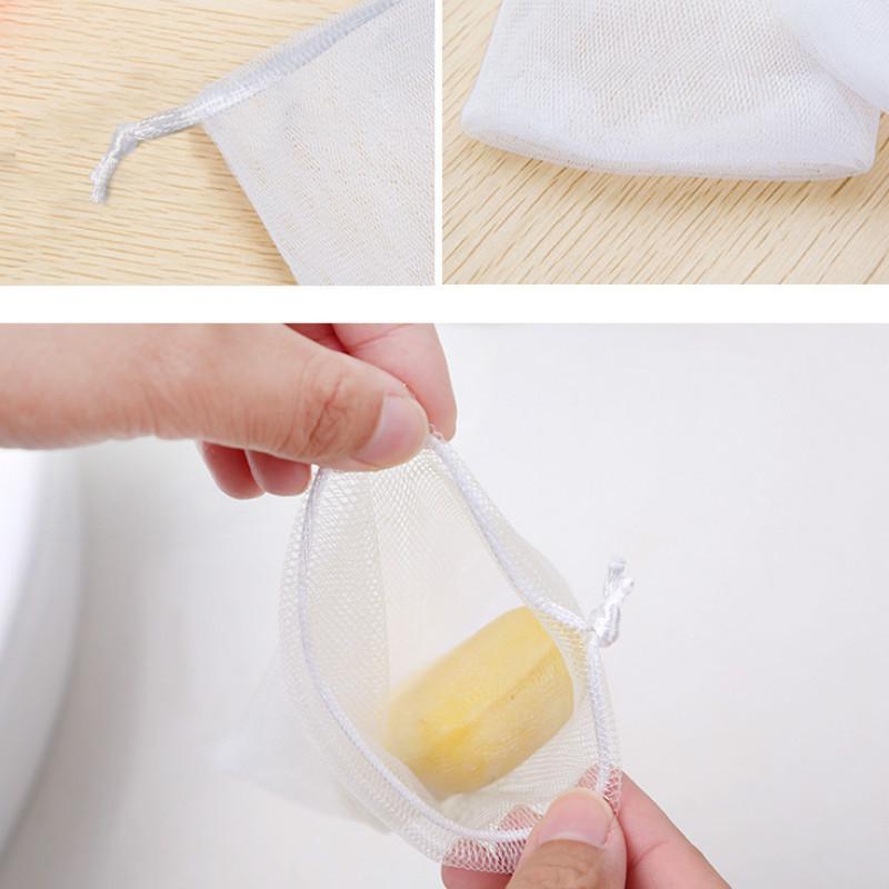 ฟองน้ําตาข่าย แบบสองชั้น สําหรับทําความสะอาดผิวหน้า 1 ชิ้น - รูปที่ 6