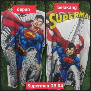 เสื้อยืด พิมพ์ลาย SUPERMAN FULL PRINT ด้านหน้า ด้านหลัง SUPERMAN 04-05 JUMBO BANGKOK ขนาดใหญ่ XXL XXL