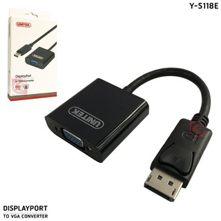 UNITEK Y-5118E DISPLAYPORT TO VGA CONVERTER