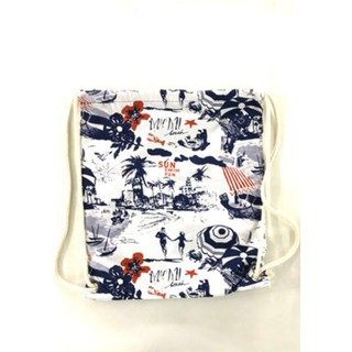 GSP FABRIC BAG SMALL SIZE Fabric Acc. กระเป๋าผ้า ลายพิมพ์ เนื้อผ้าคอตตอน(PQ3RNV)