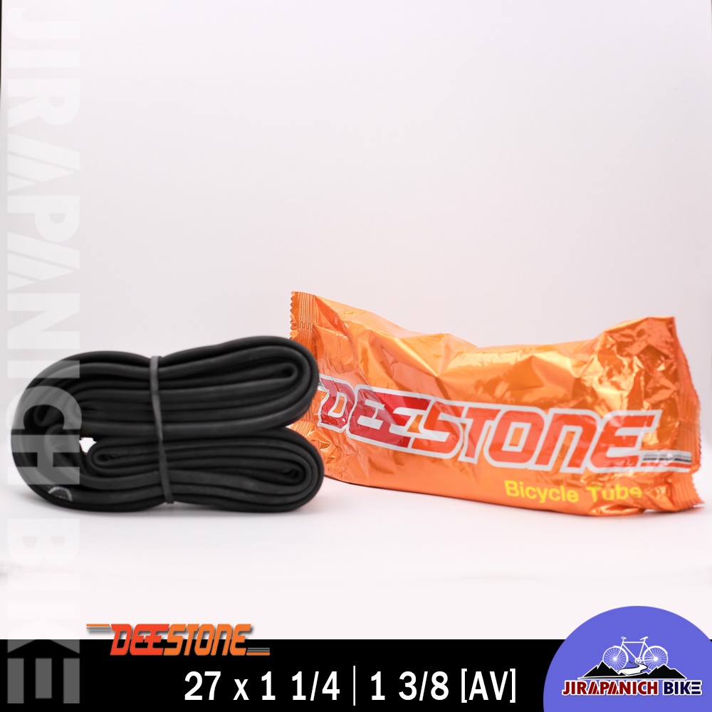 ยางในจักรยาน 27 นิ้ว DEESTONE ขนาด 27 x 1 1/4 | 1 3/8 นิ้ว(จุ๊บใหญ่ AV)
