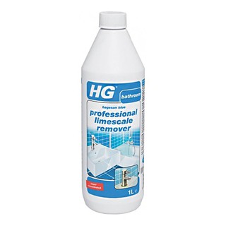 น้ำยาขจัดคราบหินปูนห้องน้ำเข้มข้น HG 1 ลิตร  CLEANER BATH LIMESCALE 1L HG