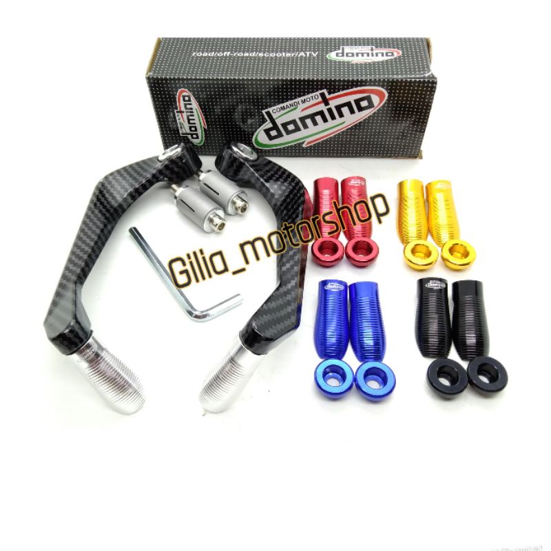 Proguard Handguard Carbon Shiny Domino ORI Jalu Color CNC รุ่น AGV ใช้ได้กับรถมอเตอร์ไซค์ทุกรุ่น