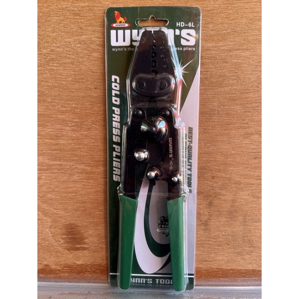 คีมย้ำหางปลาขนาด 6L Wynn’s