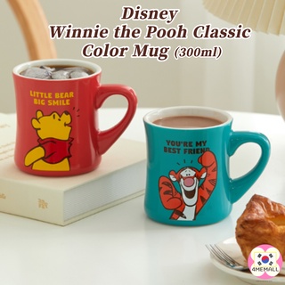 Disney Winnie the Pooh Classic Color Mug 1P, Mug cup, Cup , 300ml