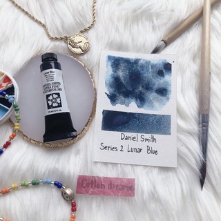 สีน้ำ Daniel Smith เกรดอาร์ตติส Series 2 สี Lunar Blue  แบ่งขาย2ml.