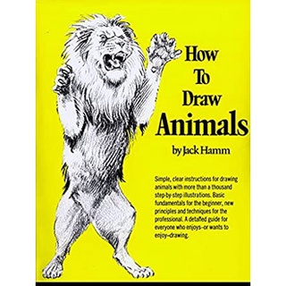 How to Draw Animals หนังสือภาษาอังกฤษมือ1(New) ส่งจากไทย