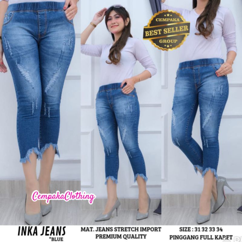 กางเกงยีนส์ INKA PANTS BY CEMPAKA