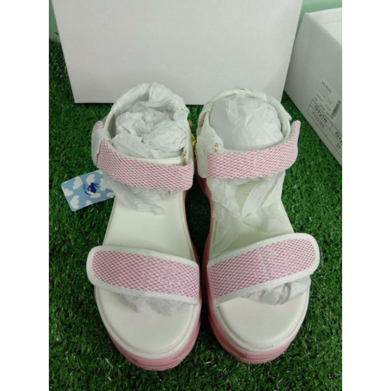JELLY BUNNY PICOTEE (ของแท้) เจลลี่ บันนี่ พิโคตี้ รองเท้ารัดส้น รองเท้าส้นหนา