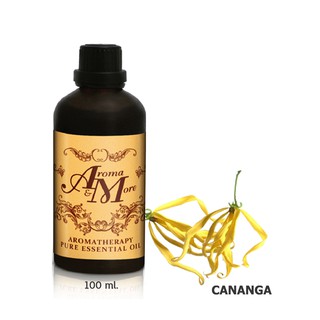 Aroma&amp;More  CANANGA Essential oil  น้ำมันหอมระเหยดอกกระดังงา 100%  Indonesia 100ML