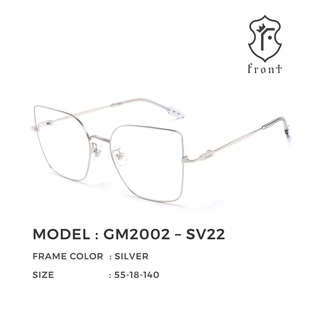 FRONT - แว่นสายตา รุ่น GM2002 (มีสินค้า) (สามารถนำไปตัดเลนส์สายตาได้ค่ะ) - Fronteyewearthailand