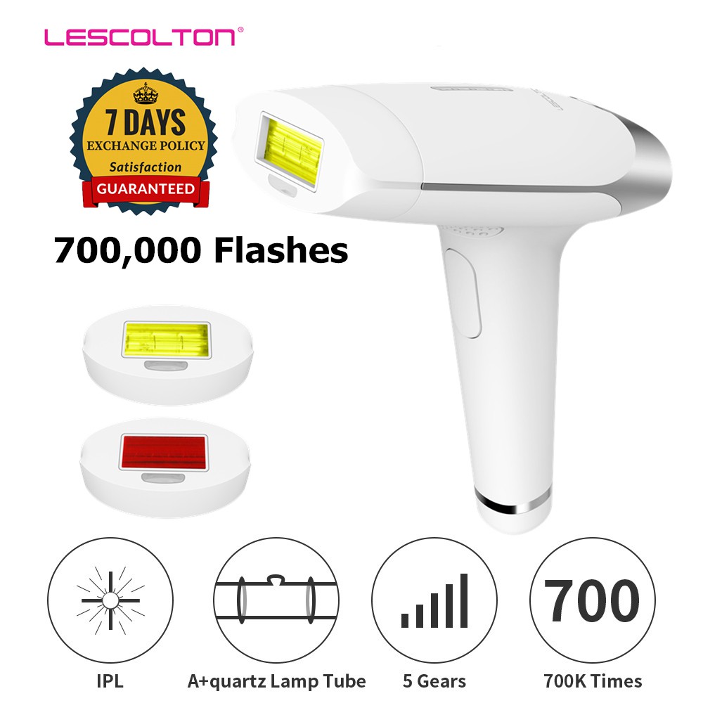 Original】LESCOLTON IPL Laser Hair Removal Machine pulse light Permanent  Laser Epilator Facial Body Armpit Underarm Biki | Shopee Thailand