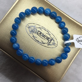 6mm Blue Apatite 6มิล หินอะพาไทต์สีฟ้า