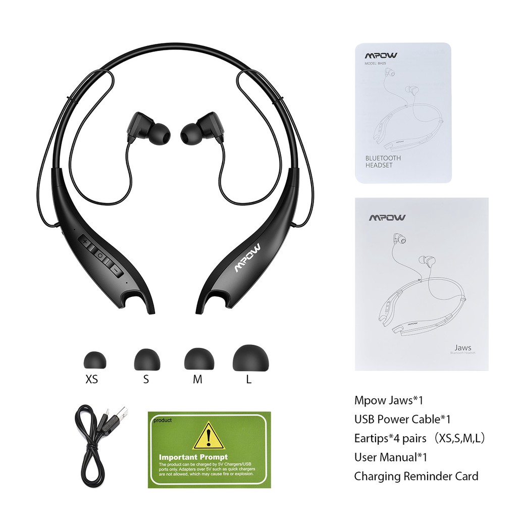 mpow jaws bluetooth pairing