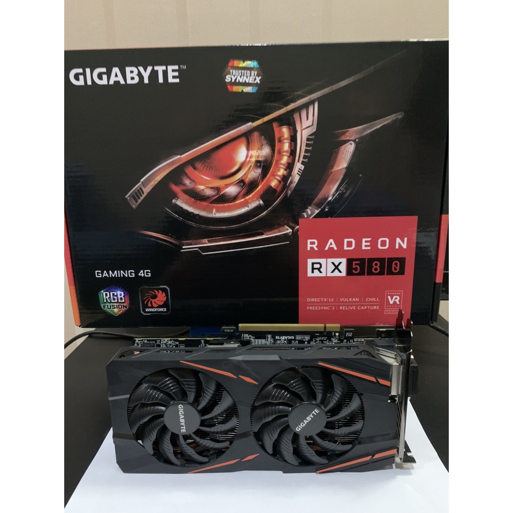 RX 580 GIGABYTE RX 580 Gaming 4G | Shopee Thailand