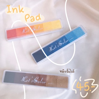 Ink Pad หมึกปั๊มไล่สี