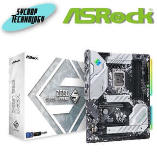 ASRock Z690 Steel Legend WiFi 6E LGA 1700 Intel Z690 SATA 6Gb/s DDR4 ATX Intel Motherboard