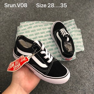 รองเท้าผ้าใบเด็ก​ VANS​ แบบผูกเชือก