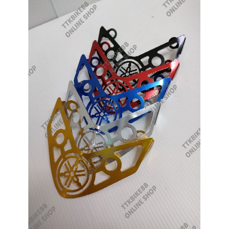 LC135 V2 V3 V4 V5 ALLOY HORN EMBLEM โลโก้ DEPAN HORN BRACKET YAMAHA