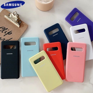 เคสซิลิโคนนิ่ม ป้องกันด้านหลัง สําหรับ Samsung S10 Plus S10 5G Samsung Galaxy S10e S9 Plus S7 Edge