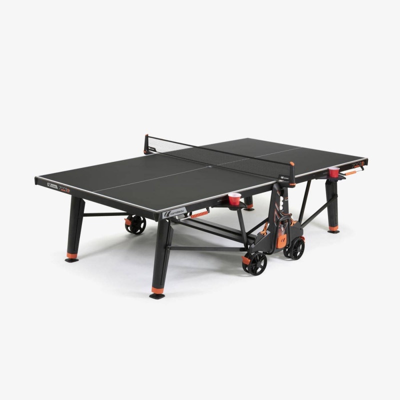 โต๊ะปิงปองเอาท์ดอร์ คอร์เนโย 700X หน้าโต๊ะสีดำ Cornilleau 700X Performance Crossover Outdoor Table Tennis Table