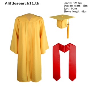 【Alittlesearch11】ชุดเสื้อคลุม+หมวก เครื่องแบบนักเรียนมัธยมศึกษา【th】