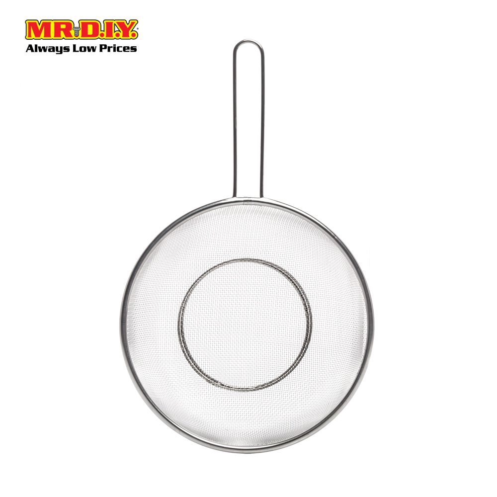 (MR.DIY) กระชอนสแตนเลส (L33cm x W20cm x H8cm)