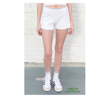 preorder brandy melville emery ruffle sweatshorts