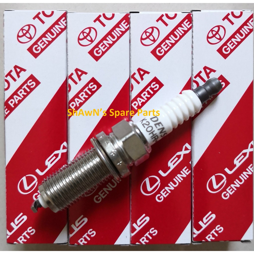 4pcs Toyota Innova TGN40 Fortuner 2.7 TGN51 X-Trail T30 C24 Forte 2.0 Sportage Spark Plug 90919-T100
