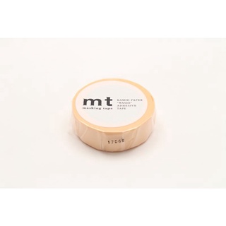 mt masking tape pastel orange (MT01P302) / เทปตกแต่งวาชิ สี pastel orange แบรนด์ mt masking tape ประเทศญี่ปุ่น