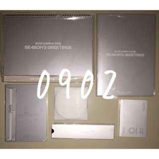 [พร้อมส่ง] Wanna One - Seasons Greeting 2019 ปฏิทิน / ไดอารี่ / behide book / Photo Diary / DVD / Photo Film / Box