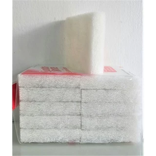 3M สก๊อตไบร์ท แผ่นใยขัดสีขาว รุ่นหนาพิเศษ เบอร์ 9030 ขนาด 4x5 นิ้ว (10แผ่น/ห่อ) Scotch-Brite No.9030