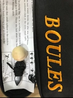 เปตอง Boules แท้100% คละลายได้ (ราคาต่อ 1 กระเป๋า)