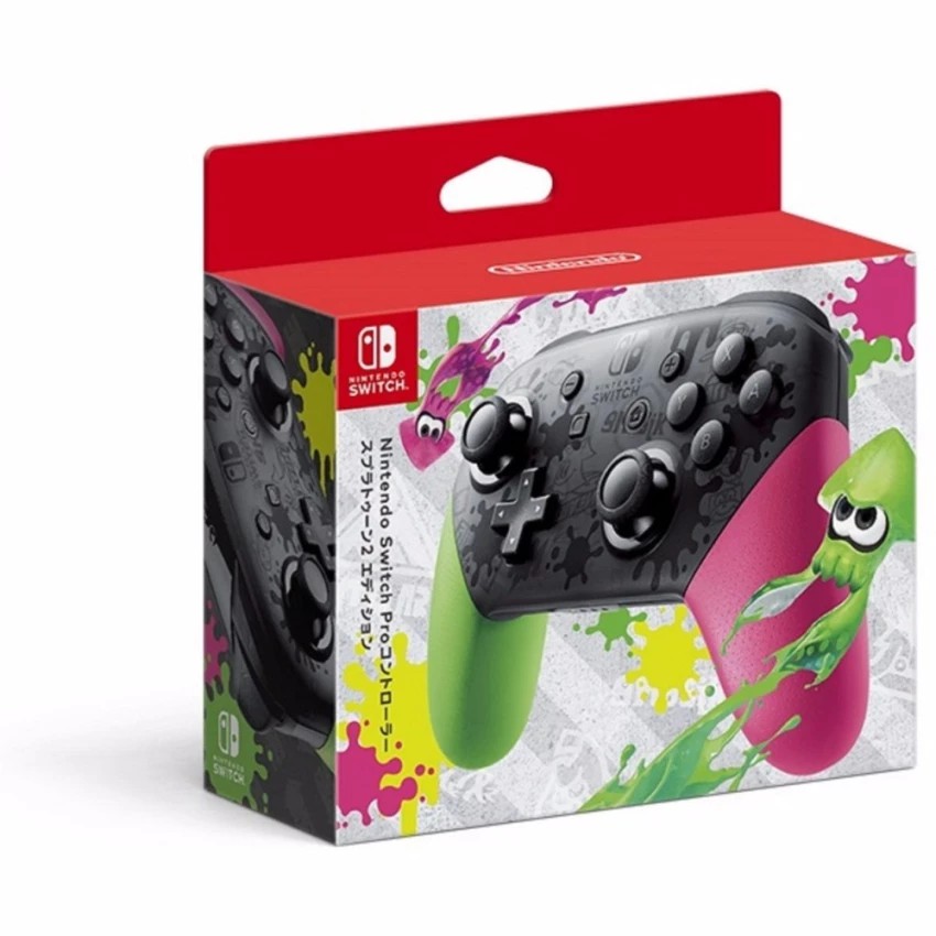 NSW NINTENDO SWITCH PRO CONTROLLER (SPLATOON 2 EDITION) (เกม Nintendo ...