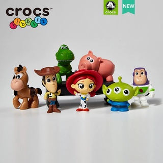 Crocs jibbitz กระดุม ลายการ์ตูนอนิเมะ Toy Story 3D น่ารัก สามมิติ อุปกรณ์เสริม สําหรับตุ๊กตา diy