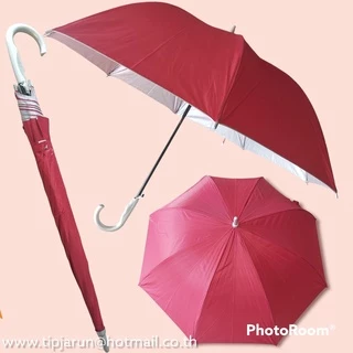 ☂️☔️ร่ม 28 นิ้ว 8 ก้าน สีพื้น ป้องกันUV 100 % สีสันสวย สดใส ( D-0068) 🚚พร้อมส่งค่ะ