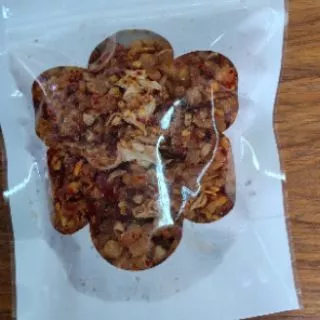 น้ำพริกกากหมู อร่อย สะอาด ไม่ใส่สารกันบูด