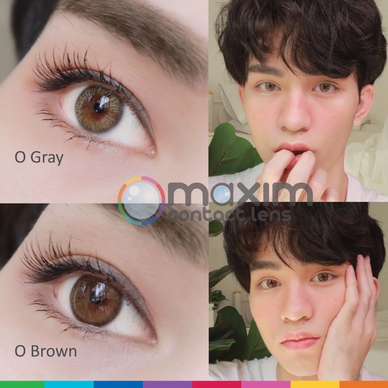 MAXIM CONTACT LENS COLOR O คอนแทคเลนส์สี รายเดือน