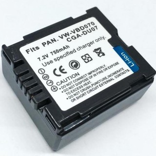 แบตเตอรี่กล้อง VDO รุ่น DU07 Replacement Battery for Panasonic #477