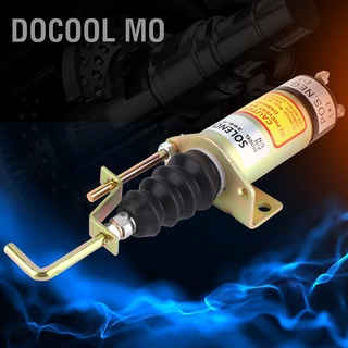 Docool Mo 366-07197 Sa-3405T วาล์วโซลินอยด์ตัดเชื้อเพลิง สําหรับเครื่องกําเนิดไฟฟ้า 12V