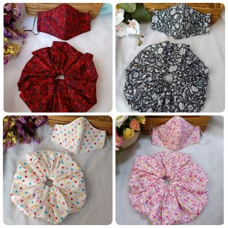 โดนัทมัดผม จัมโบ้ + แมส(พร้อมส่ง)