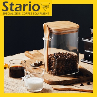 Stario ขวดแก้ว เมล็ดกาแฟ กระปุกใส่เครื่องปรุง Good sealing