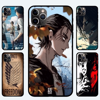 iPhoneX XSAMX iPhone11 Pro max XR iPhone8/7plus 7/6/6splus Attack on Titan  Eren Casing soft case