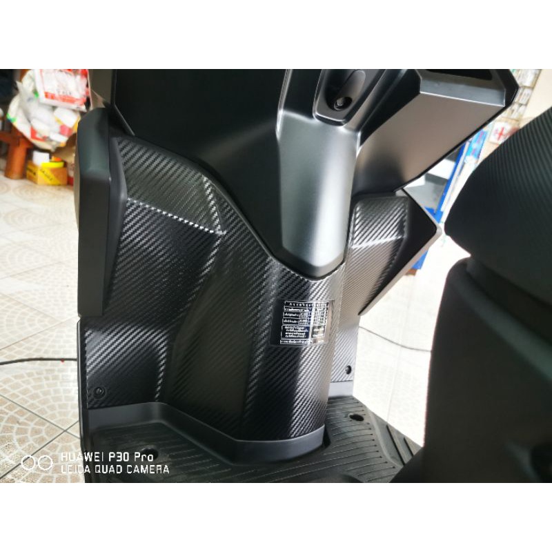 Honda Click 160 สติกเกอร์กันรอยเท้าด้านหน้า+กาว