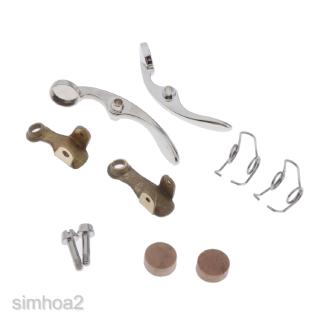 [SIMHOA2] Small + Big Set Trumpet Water Key Valve Spring Screw Water Key Holder Finest