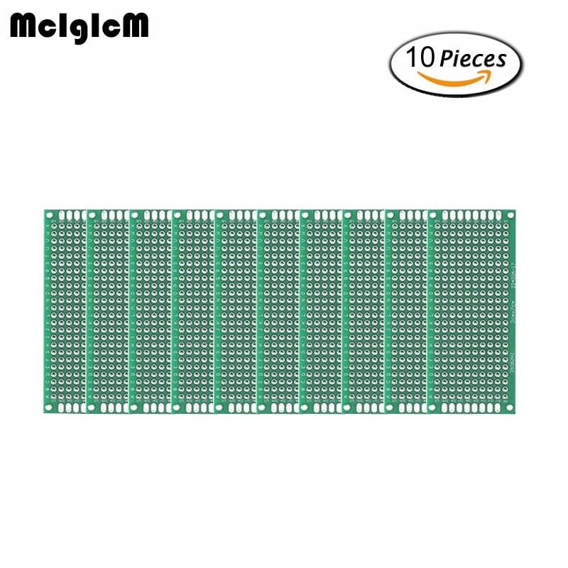 ต้นแบบด้านเดียว 10pcs PCB แผงวงจรไฟฟ้า 3y7cm