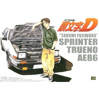 Aoshima 1/24 Takumi Fujiwara Sprinter Trueno AE86 Comic Vol.1 Ver.